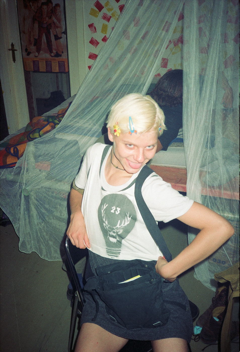 ANFANG BEGINNING_photo by Christian Stemmler_Katja in Lilo, Liselotte-Hermann-Str. 4, September 1995